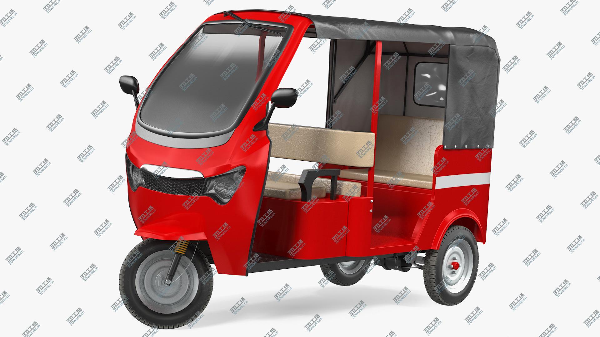 images/goods_img/202104021/3D Electric Passenger Tricycle Rickshaw Rigged model/1.jpg